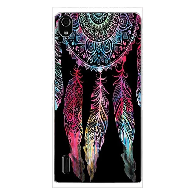 L120 Для huawei Ascend P7 P7-L10 P7-L00 чехол для телефона huawei Ascend P 7 чехол с принтом для huawei Ascend P7-L05 чехол для P7-L11 - Цвет: L120