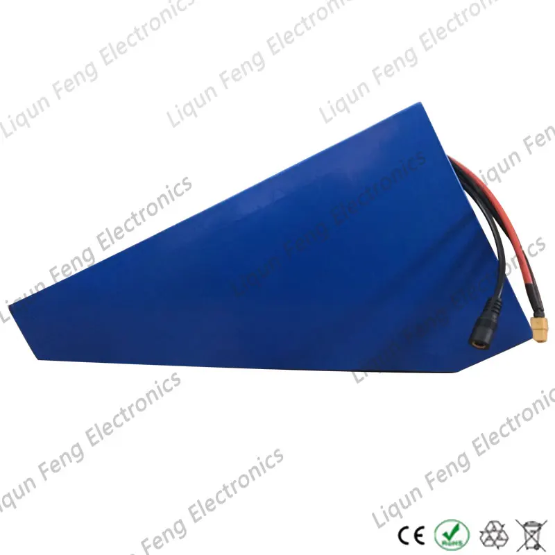 Треугольная аккумуляторная батарея 48 в 25 Ач литиевая 2000 Вт для электрического