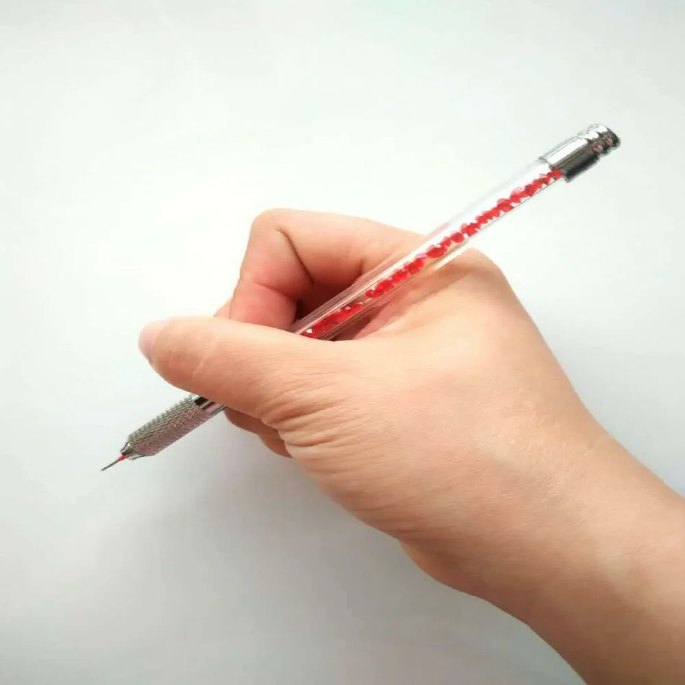 Pro татуаж руководство глаз брови татуировки Microblading ручка красная ручка|tattoo