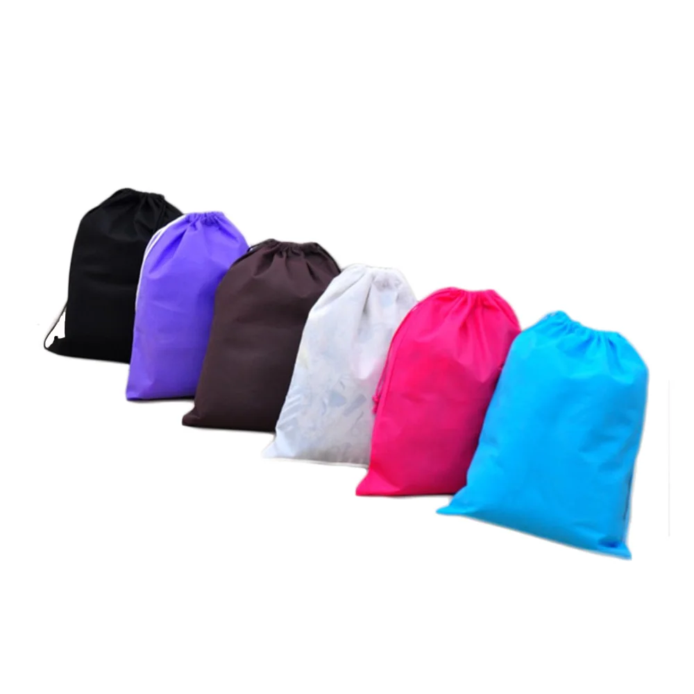 

Portable Shoes Bag Travel Storage Pouch Drawstring Dust Bags Non-woven