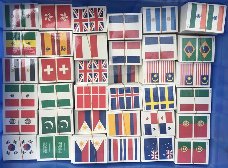 Европа Кубок страны наклейка с изображением флагов тела водонепроницаемый временный флаг Татуировка бразильский, русский, Испания, Украина лицо татуировки