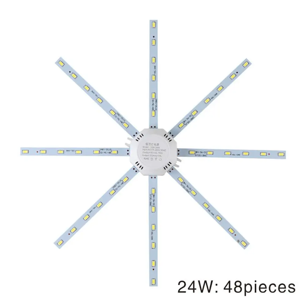 24W/116W LED Ceiling Lamp Octopus Round Light Chandelier Downlight For Home Kitchen Bedroom Kitchen Party Lighting Tool