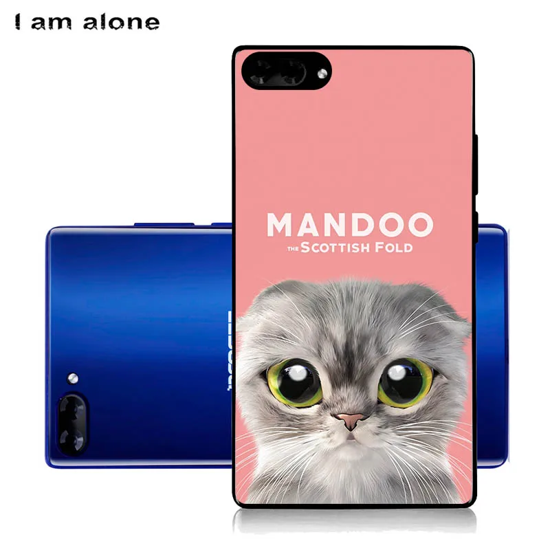 Чехлы для телефонов I am alone Для Doogee Mix, 5,5 дюйма, мягкие чехлы для мобильных телефонов из ТПУ, Модный Цветной чехол с рисунком Для Doogee Mix