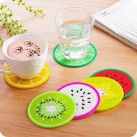 silicone dining table placemat coaster kitchen accessories mat cup bar mug drink pads slice cup mat coaster tea coffee