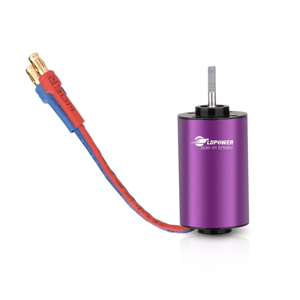LDPOWER LD130 2030A 5750KV 2 3 мм 1 2S Бесконтактный бесщеточный двигатель для 1/18 1/24/1/28 RC модель