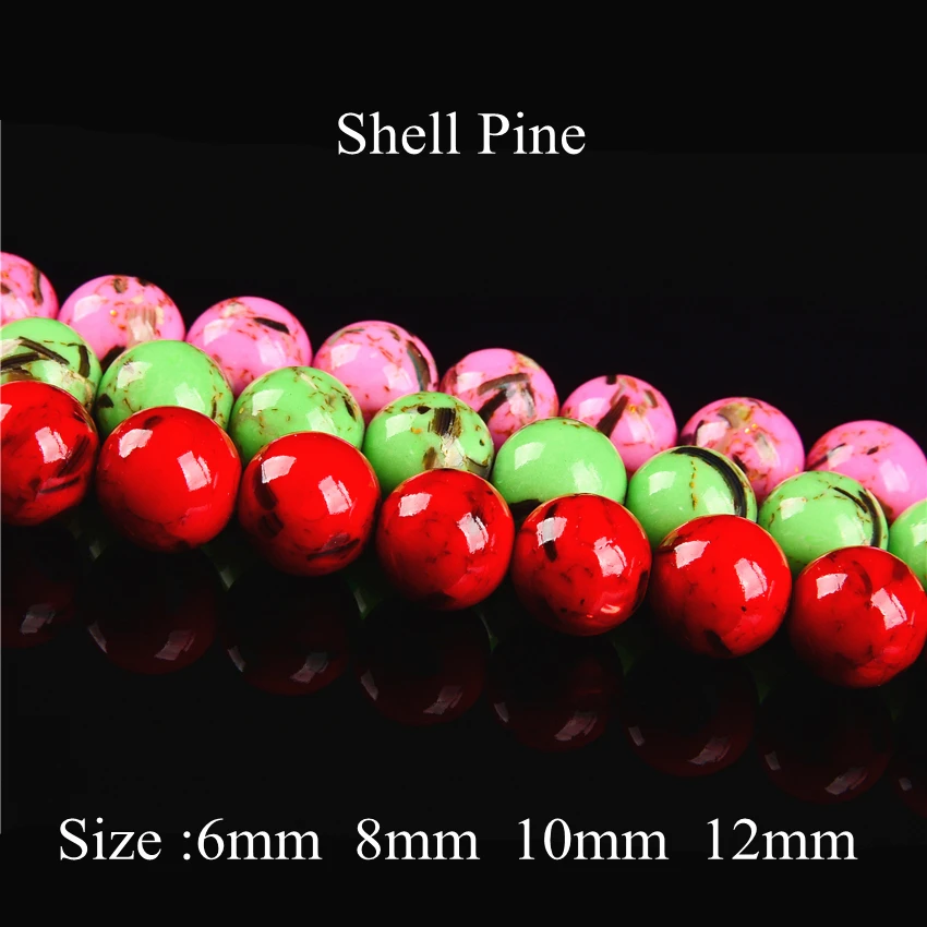 2019 New Arrival 6-12mm Fashion Artifical Shell Pine Beads For Jewelry Making Costume Jewelery Bracelets | Украшения и аксессуары