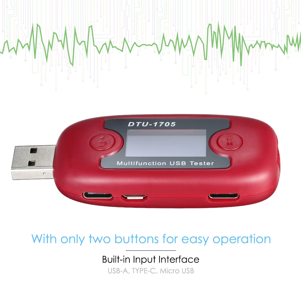 Многофункциональный USB тестер с цифровым дисплеем измеритель напряжения и силы