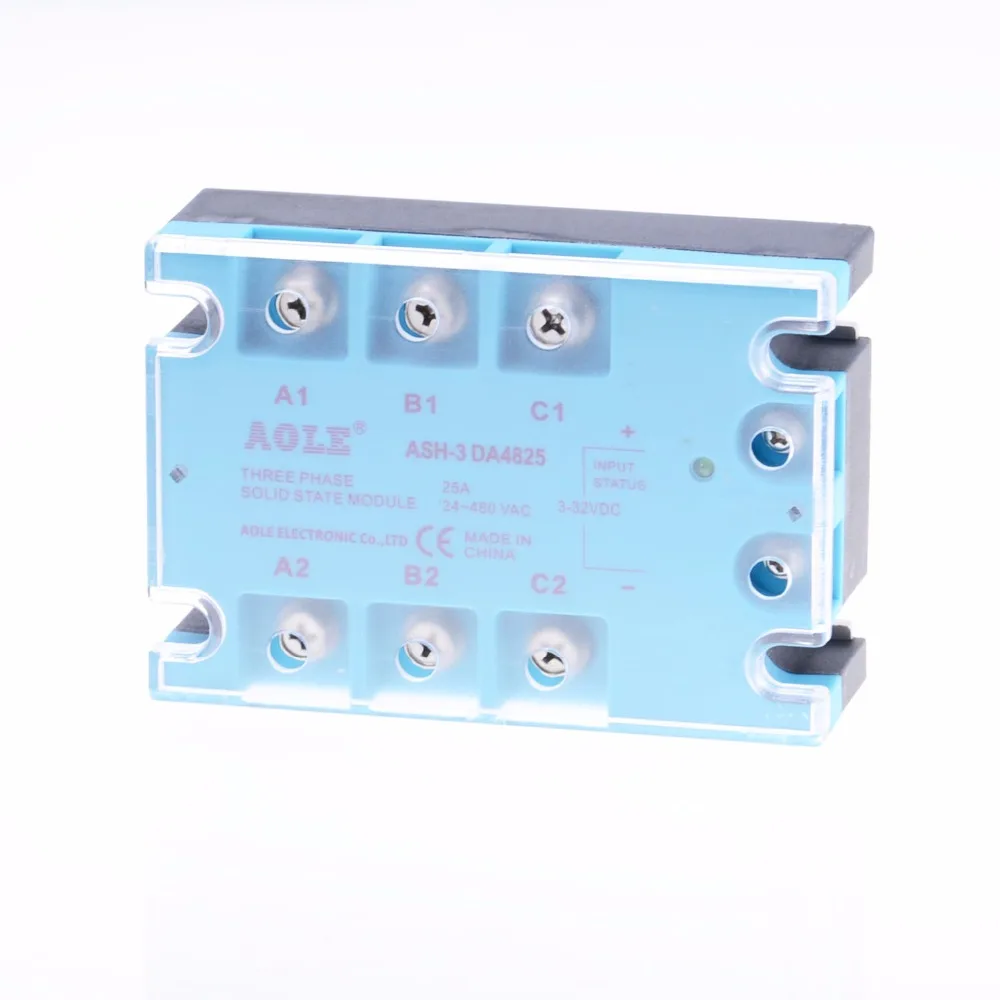 SSR реле TSR-25DA 25A/480VAC DC управление AC трехфазное твердотельное Бесплатная доставка