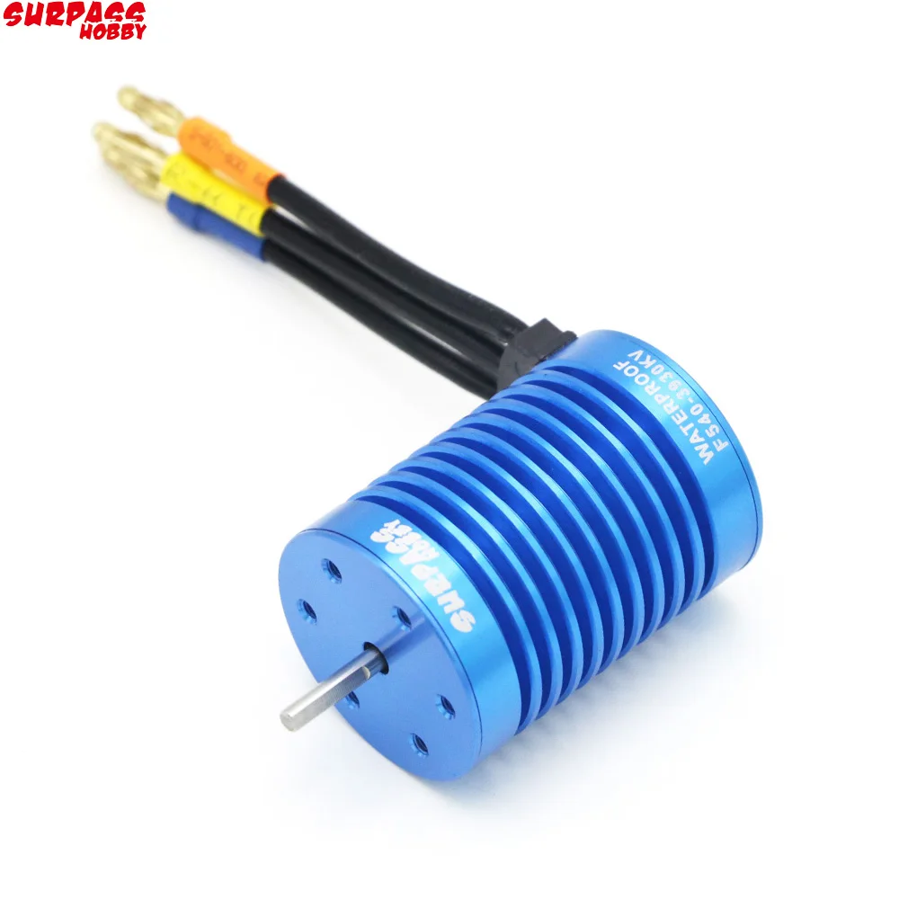 1 шт. 3650 3900KV 3930KV 5200KV4Poles Sensorless Slotless бесщеточный двигатель для 1/10 гоночный