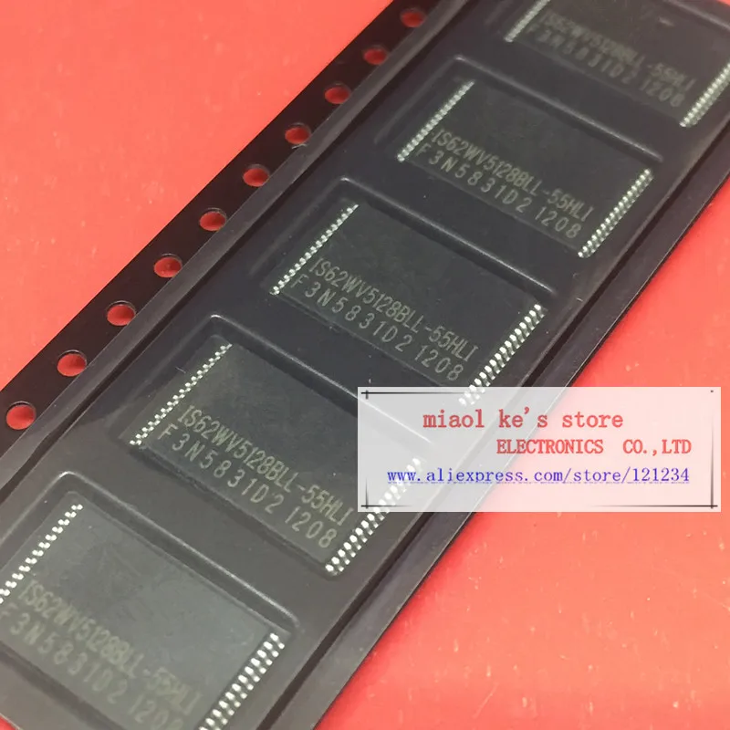 

[ 10pcs/1lot ]100%new original : IS62WV5128BLL-55HLI-TR IS62WV5128BLL-55HLI TSOP-32( 4Mb 512Kx8 55ns Async ) Memory storage chip