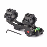 3 shape tactical 25 430mm scope ring base mount with angle indicator and spirit buble level for hunting accessories