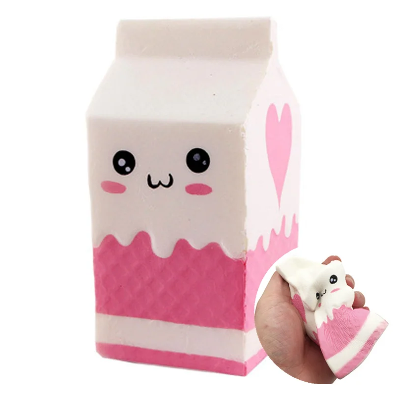 3 Jumbo мягкие медленно растущие игрушки Squishies антистрессовые игрушки PU арбуз хлеб кошка молочный зуб панда Kawaii сжимаемые игрушки - Цвет: 3