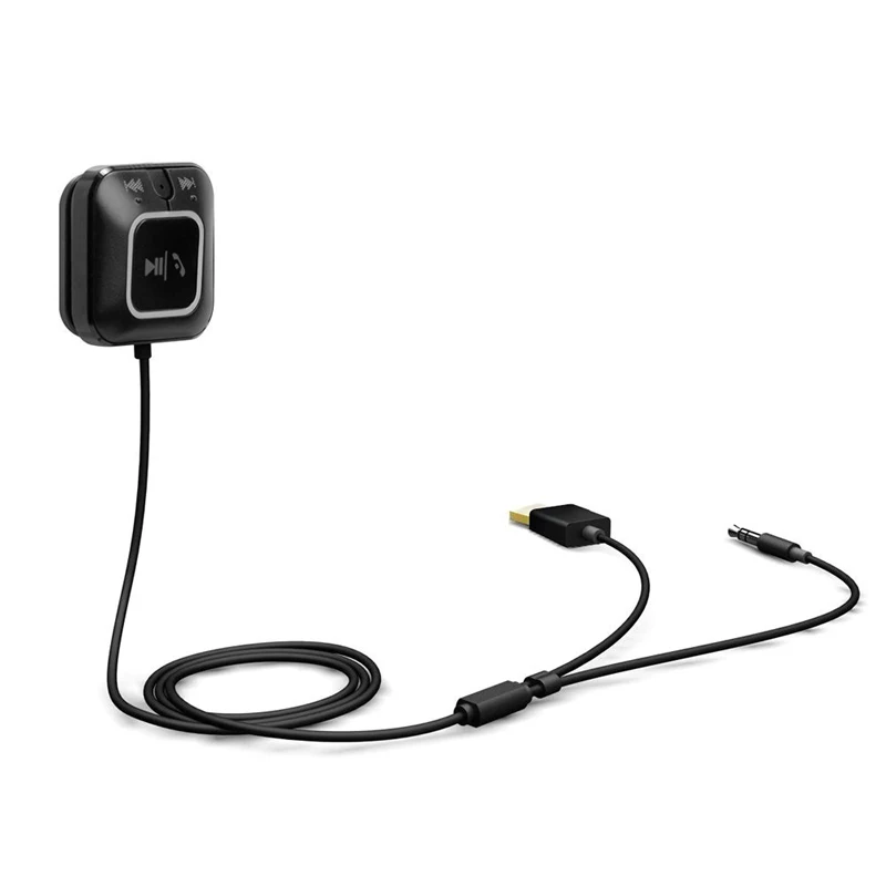 VAORLO Магнитный Bluetooth автомобильный комплект Hands Free с микрофоном 4 0 аудио адаптер NFC