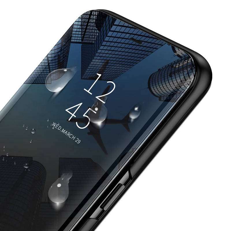 Прозрачный зеркальный чехол Smart View для Oneplus 7 Pro 6T 6, откидная подставка из искусственной кожи, чехол для Oneplus 5T 5, чехол для One Plus 7 Pro Funda