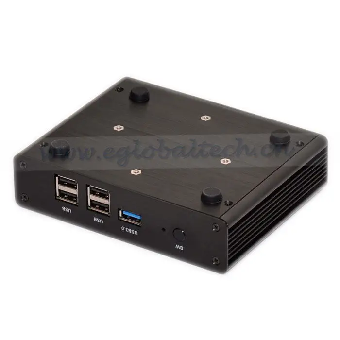 Низкая Стоимость Сети Компьютер с Intel Celeron N2810 Fanless BayTrail Мини PC USB/2.0 VGA HDMI RJ45 UMPC 4 Г RAM