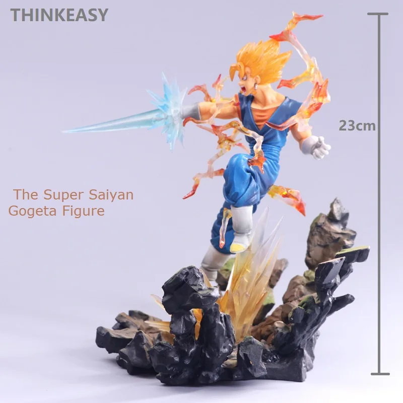 THINKEASY аниме Dragon Ball Z мультфильм фигурка Gogeta Супер Saiyan фигурку сон гуку модель