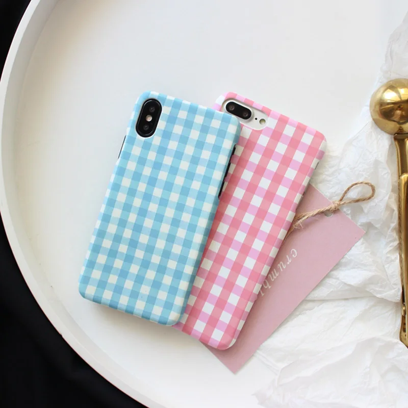 Boucho модный твердый матовый пластик чехлы для телефонов iphone X 6 6s 7 8 plus чехол синий