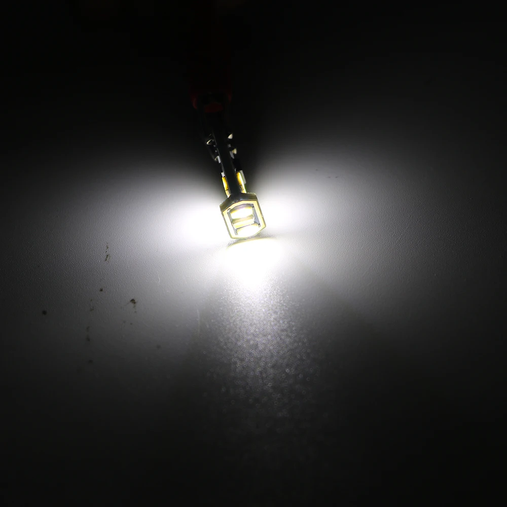 YSY 50x T10 W5W Светодиодная Лампа 194 9smd 4014 авто автомобиль t10 led 168 номерных знаков купол