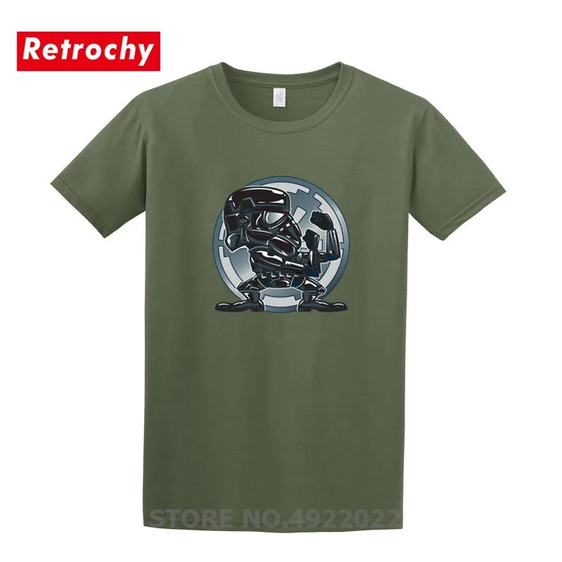 Звездный Солдат войны футболка мужская Галактическая Империя боец борьба в тени
