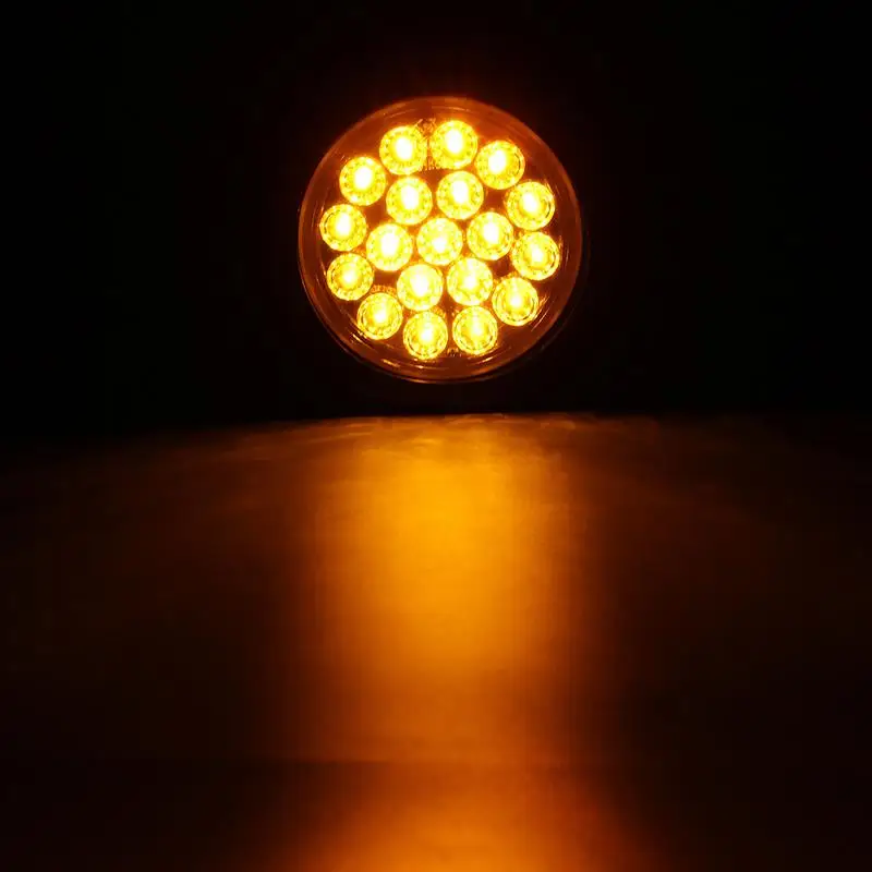 4 шт. 19LED автомобильные задние фонари предупреждающие лампы для 24 В грузовиков
