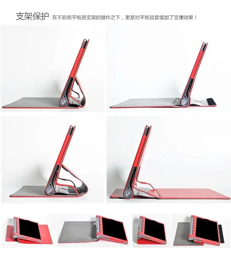 Роскошный Магнитный кожаный чехол-книжка для Lenovo Yoga Tab3 Plus 10 1 YT-X703F Tab 3 X703L |