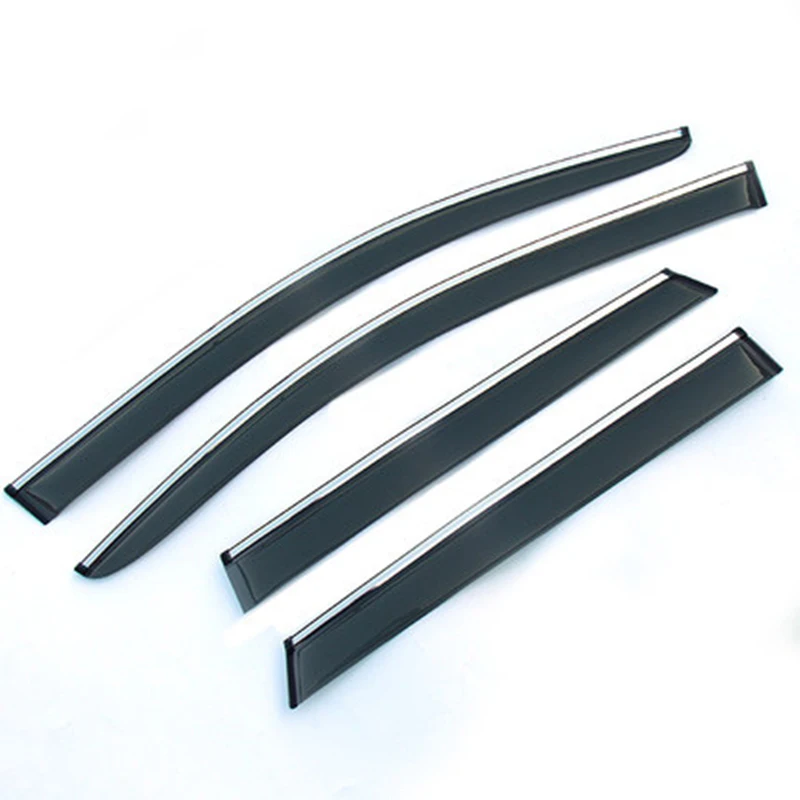 Автомобильный выпуклый козырек из АБС пластика навесы дефлекторы для