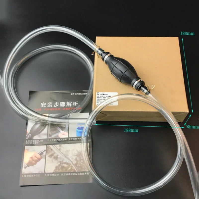 Автомобильный топливный газовый насос бензиновый жидкий ручной первоклассная