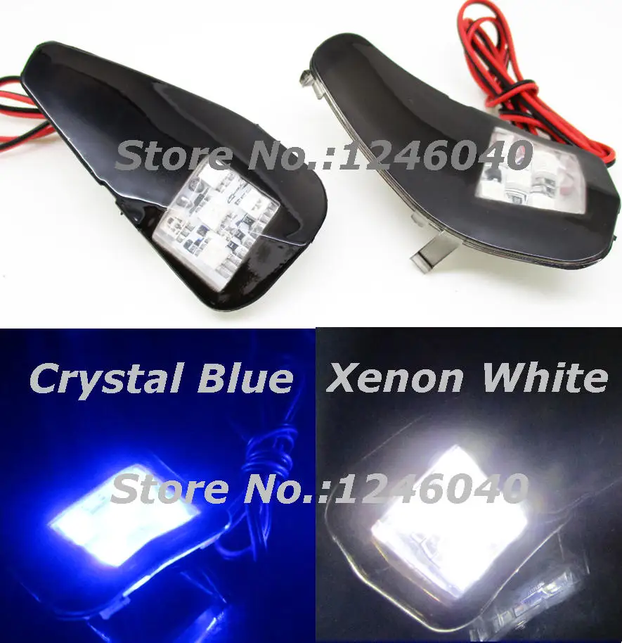 Светодиодный светильник с боковым зеркалом 2 шт. лампа для TOYOTA ALPHARD 20 серии Vellfire II