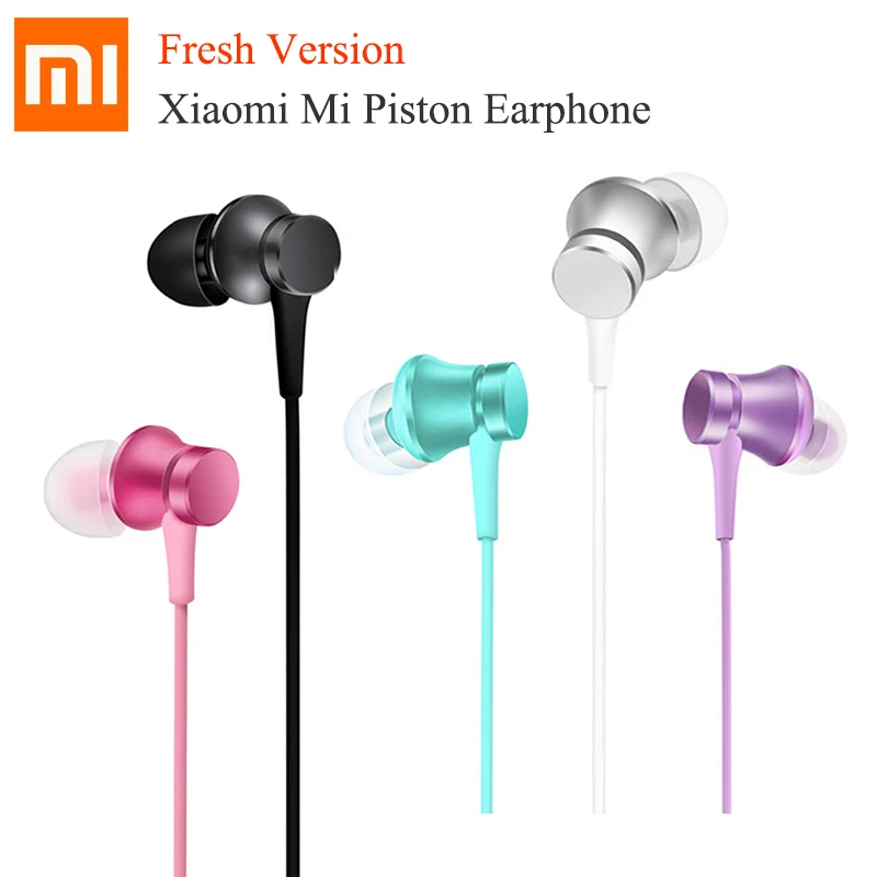 Оригинальные Xiaomi Mi Piston наушники новейшая Fresh Edition Базовая версия в наличии с