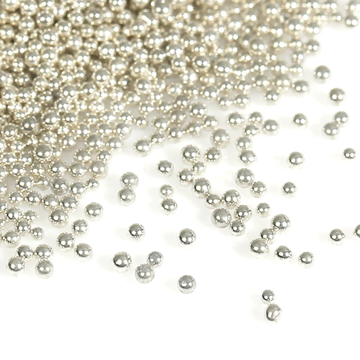 Doreen Box hot 100 г серебряные микробусины Украшение 0 7 мм (B10364)|micro beads|beads colorfulbeads beads |