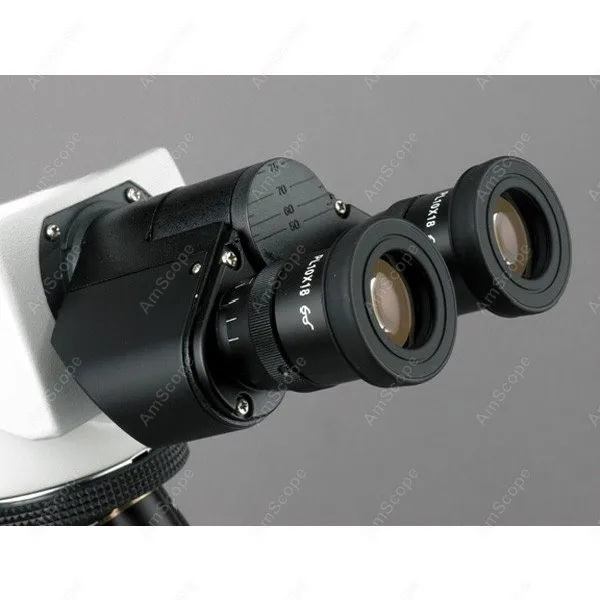 Бинокулярный биологический исследовательский микроскоп AmScope поставляет 2000X