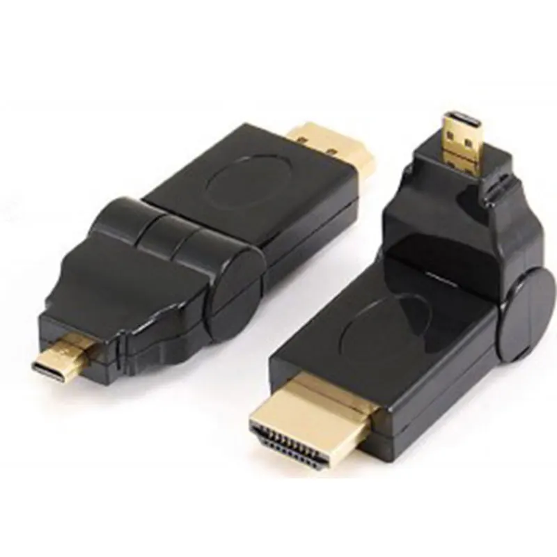 180 Degree Rotation 90 angle Micro D HDMI Male to Adapter Convertor | Компьютеры и офис