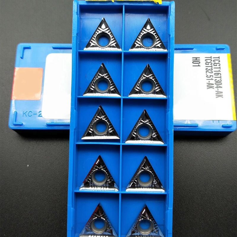 10pcs DCGT11T302-AK H01 CNC Milling lathe tools machine tool accessories carbide Inserts Used for Aluminum | Инструменты