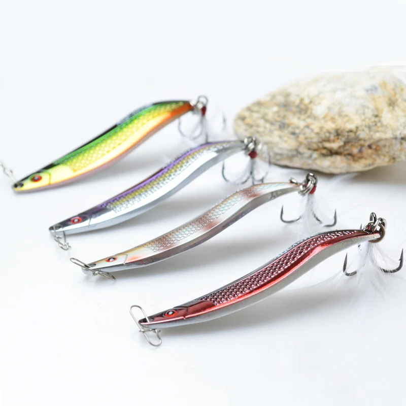 Тома 4 шт./лот рыболовные ложки металлическая рыболовная приманка цинка