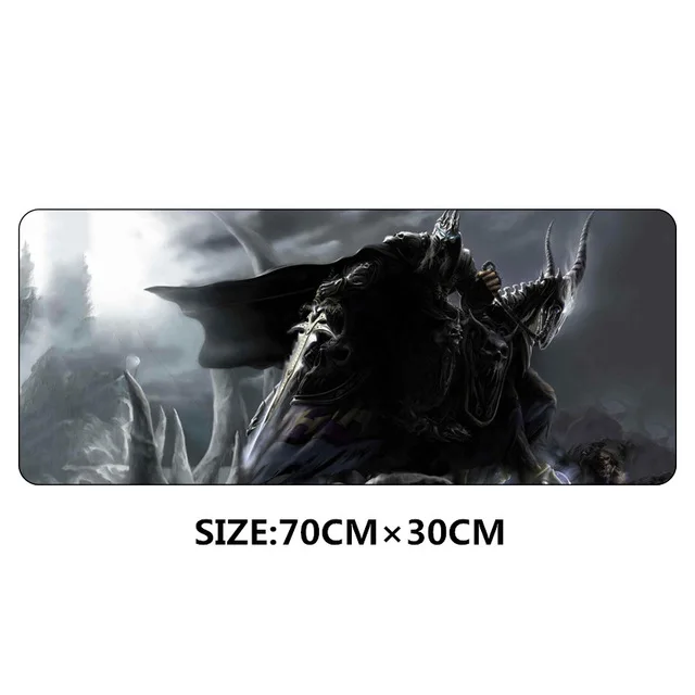 6 Warcraft III, 70x30 см, XL, игровой коврик для мыши, замороженный трон, скоростной Профессиональный коврик для ноутбука, большой фиксирующий край, коврик для мыши - Цвет: 6