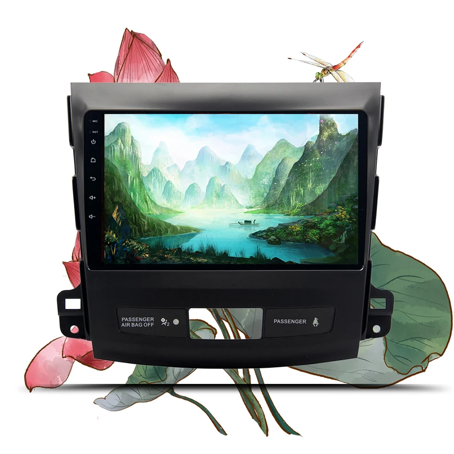 Для Mitsubishi Outlander 2006 2007 2008 2009 2013 Автомобильный gps ГЛОНАСС Allwinner t8 музыкальный медиа