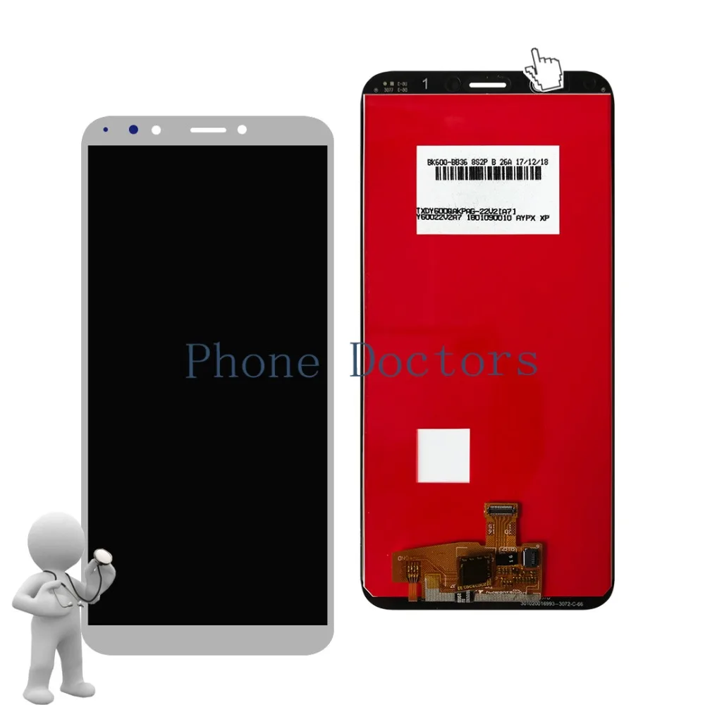 Для Huawei Y7 Pro / 2018 LDN L01 Полный ЖК дисплей сенсорный экран дигитайзер для сборки Prime LX1