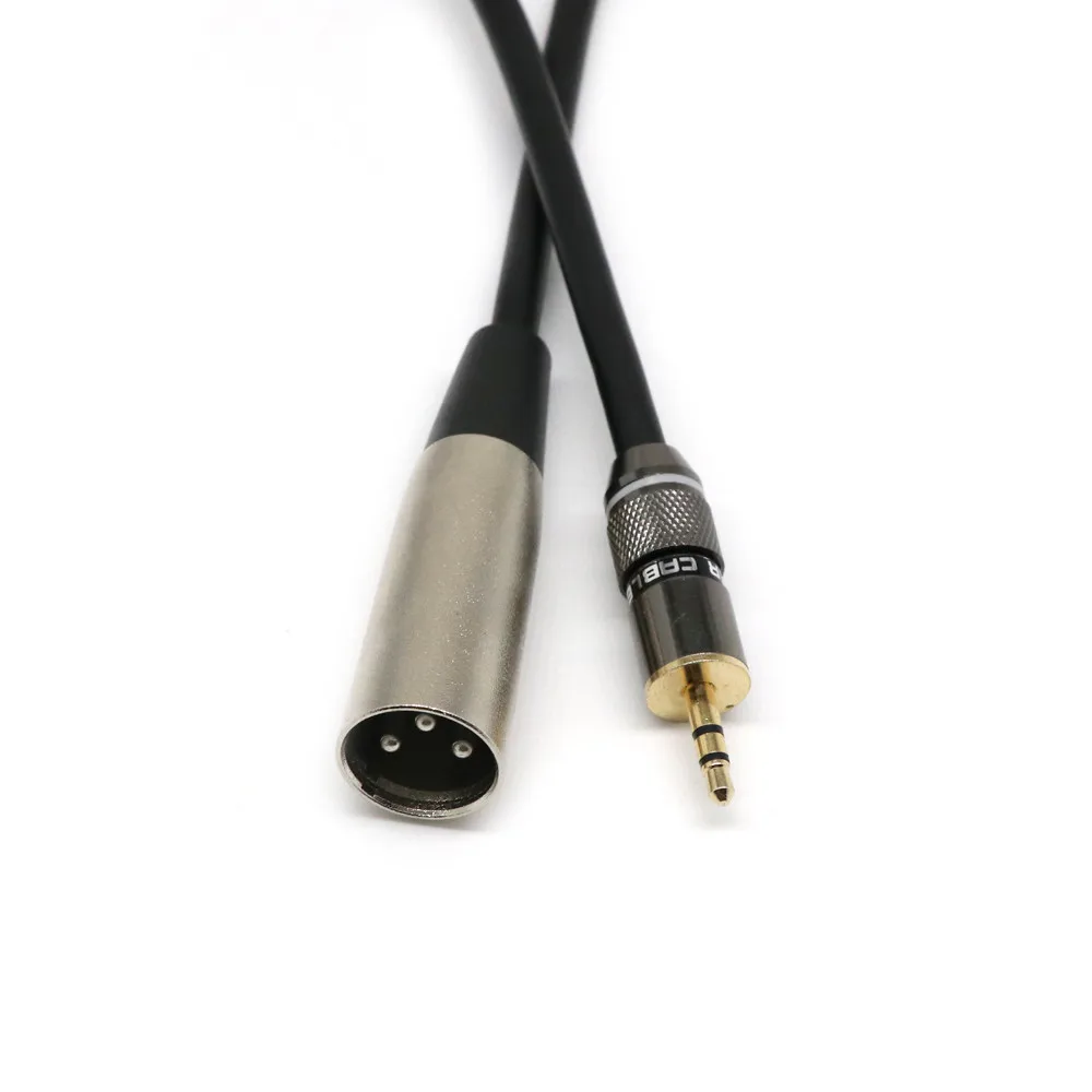 CARPRIE 0 3 м XLR контактный штекер на 5 мм стерео Экранированный микрофон микрофонный