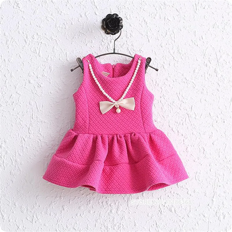 Новый год 2018 весенний модный костюм для маленьких девочек милое винтажное платье