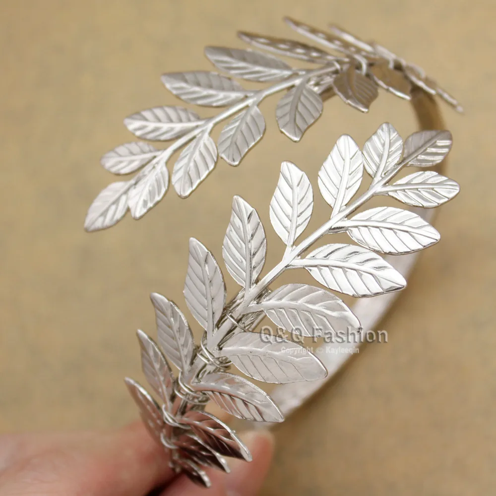 Золотые греко римские лавровый лист браслет на руку верхняя рука манжета