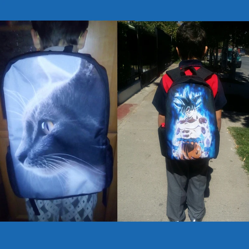 

FORUDESIGNS Mr. Bean Cartoon Print Student Schoolbag for Teen Boys Girl Funny Design Bookbag Kids Fashion Casual Laptop Backpack
