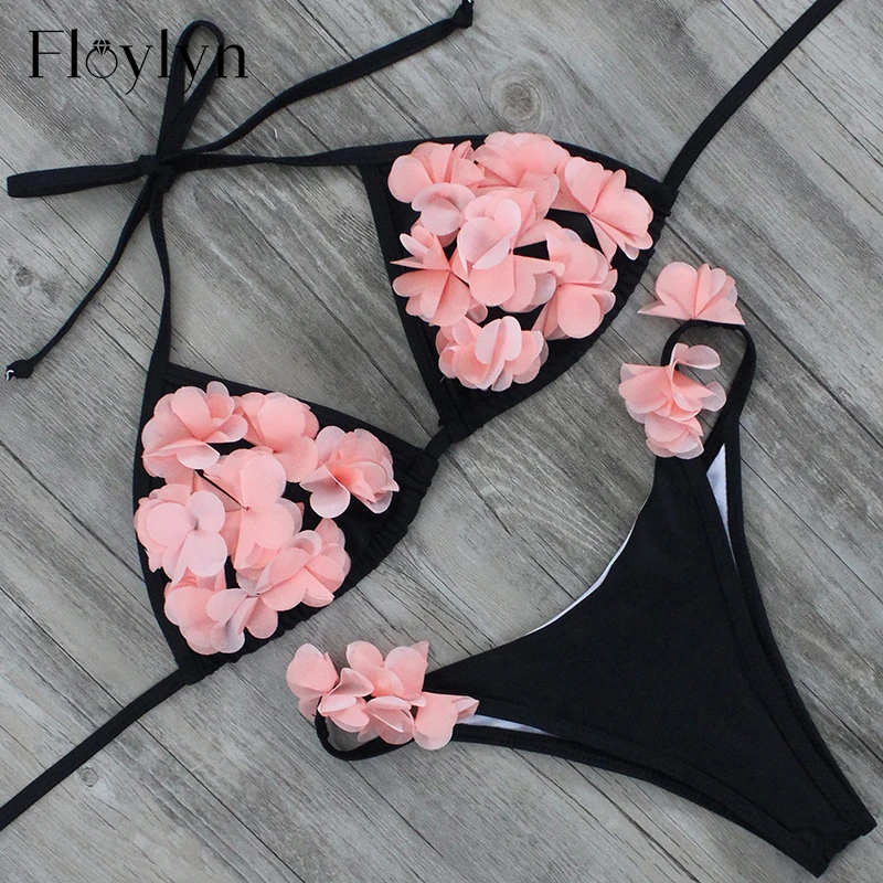 Floylyn женский бикини Feminino 2017 эксклюзивный дизайн сексуальные пуш ап бразильские