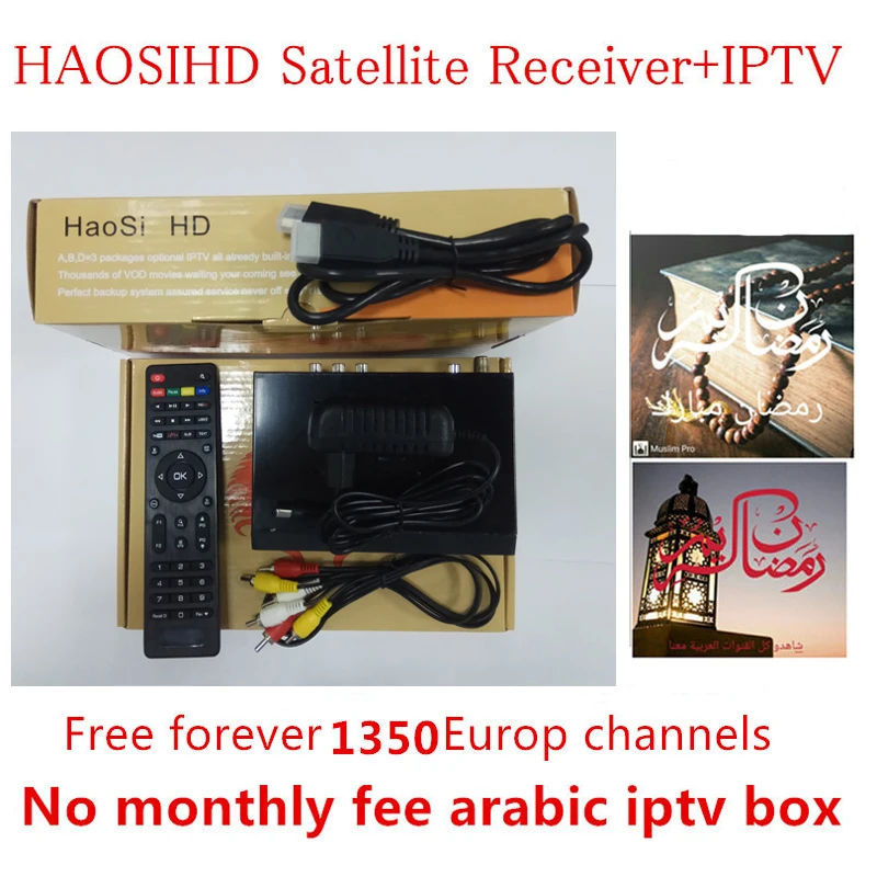 Приемник IPTV арабский, Арабский ip tv box бесплатно навсегда бесплатно 3000 Европа Америка Африка мидлель-Восток ТВ Поддержка cccam cline
