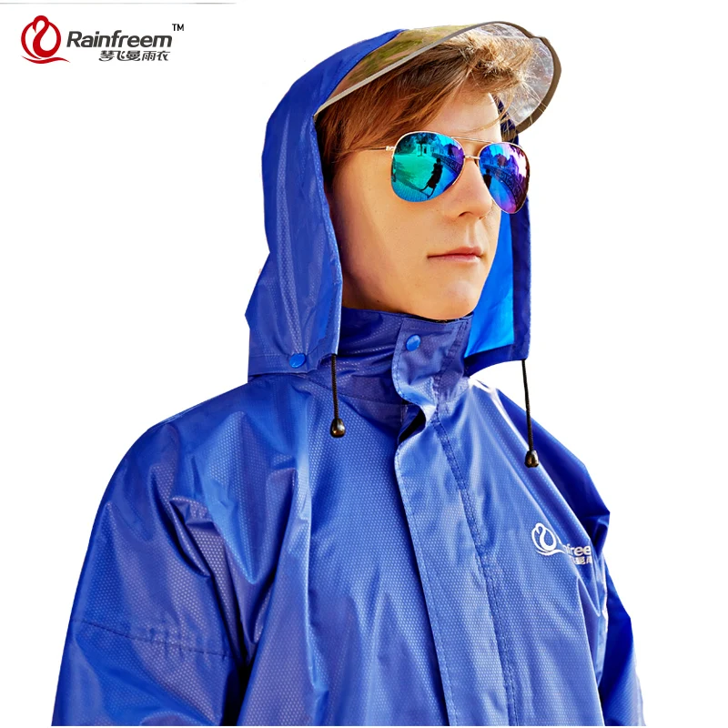 Плащ-дождевик для мужчин и женщин непромокаемое пальто улицы Женское мужское