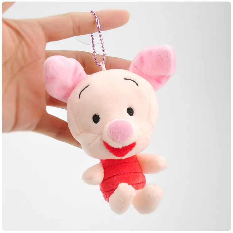 Disney Carton Winnie Piglet Tiger &amp Pluto 12cm Mini Plush Doll Soft Toy Model Figure Christmas Cute Toys For Children |