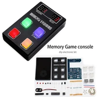 diy electronic kit set funny memory game console led e learning training competition production parts