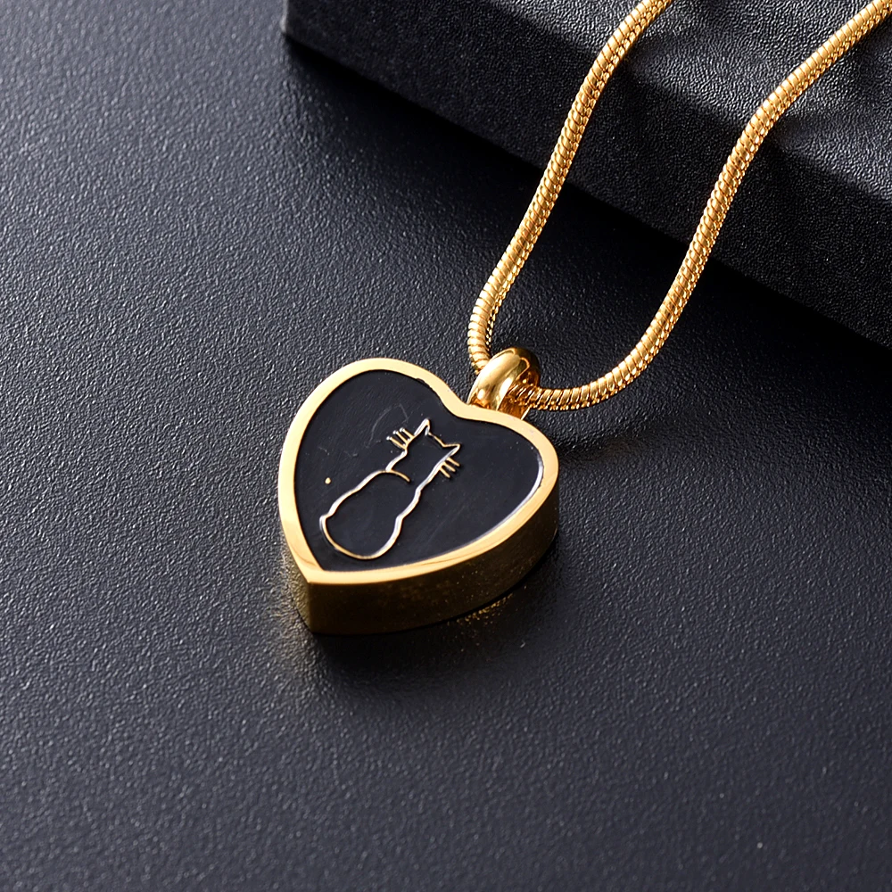 LKJ8253 ожерелье для моего любимого кота отдыха в моем сердце потери любви кремации