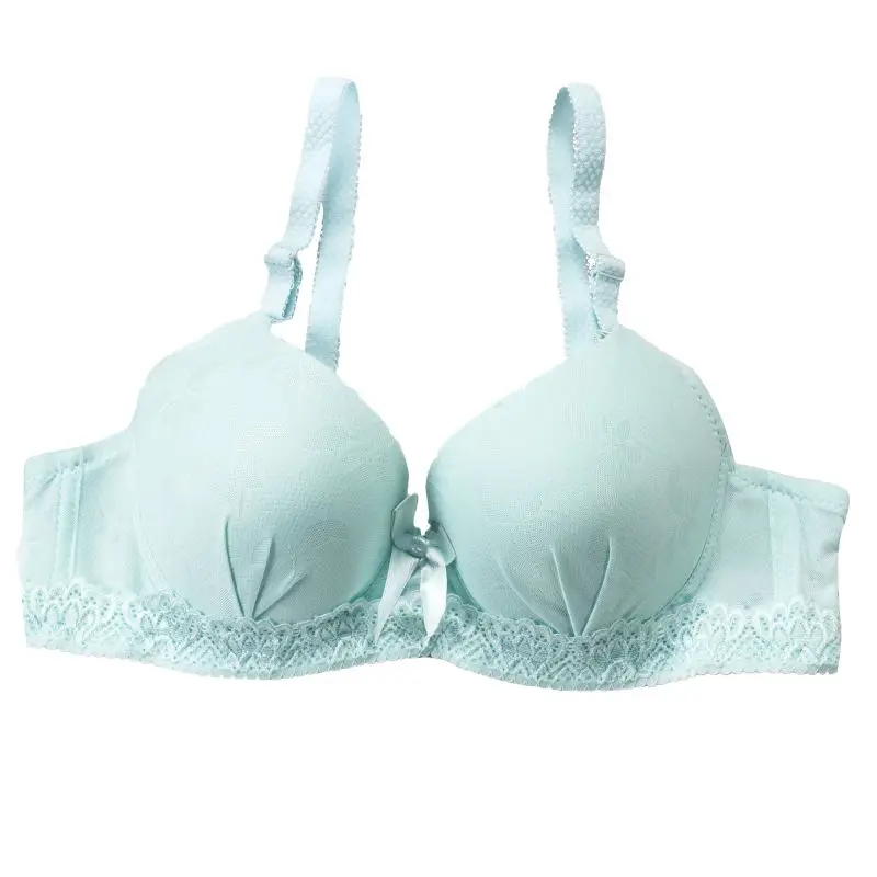 Женский бюстгальтер на каждый день бретельках с тремя крючками пуш ап без