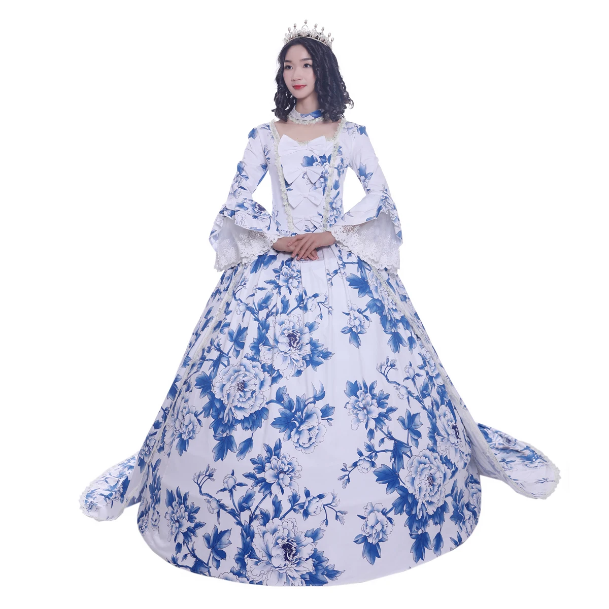 Женское платье Рококо викторианской эпохи бальное для девушек праздвечерние