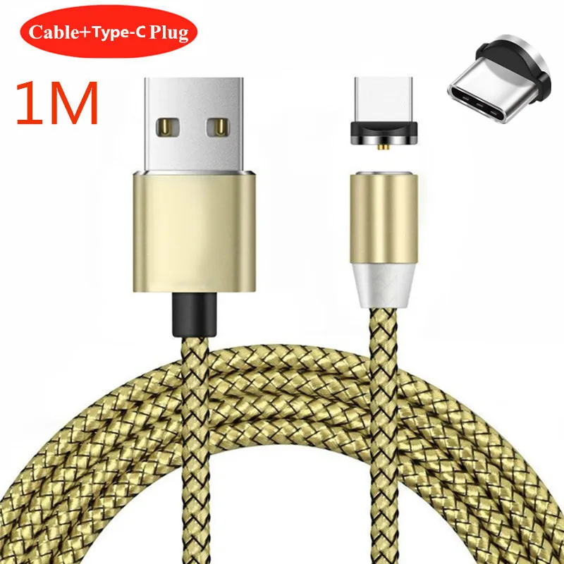 Type-C Plug Cable Магнитный зарядный кабель Micro type-C для huawei P10 Lite P30 Pro P20 P Smart Y6 Y7 Y9 mate 20 X Honor 8A 8C 10i 20i - Цвет: Type-C Plug Cable